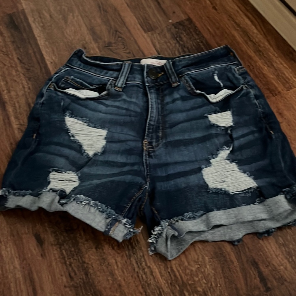 Sol hi rise curvy Midi shorts
